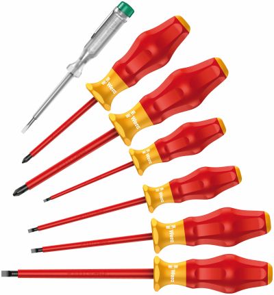 Wera VDE 1160i/1 7c Screwdriver Set Wera VDE 1160i/1 7c Screwdriver Set