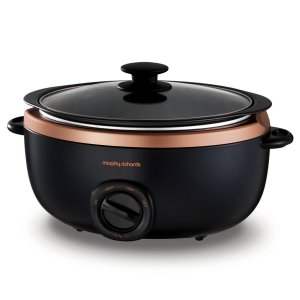 Morphy Richards Slow Cooker Rose Gold 6.5L 163W “Sear and Stew” Morphy Richards Slow Cooker Rose Gold 6.5L 163W “Sear and Stew”