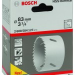 HSS Bi-Metal Holesaw For Standard Adapters 83mm, 3 1/4″ HSS Bi-Metal Holesaw For Standard Adapters 83mm, 3 1/4″