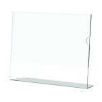 Menu Holder Acrylic Single Sided A5 Landscape – Box 5 Menu Holder Acrylic Single Sided A5 Landscape – Box 5