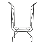 LK’s – Braai or Fire Place Log Stand – Mild Steel LK’s – Braai or Fire Place Log Stand – Mild Steel