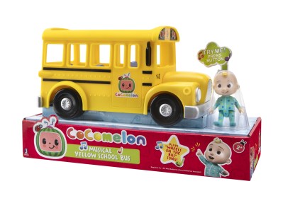 Cocomelon Feature Vehicle – Yellow School Bus Cocomelon Feature Vehicle – Yellow School Bus