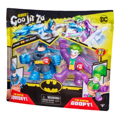 Goo Jit Zu Dc Versus Pack (Batman Versus Joker) Goo Jit Zu Dc Versus Pack (Batman Versus Joker)