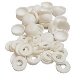 Armourdoor – View Protect Cover Caps and Washers – (Pack of 24) – White Armourdoor – View Protect Cover Caps and Washers – (Pack of 24) – White