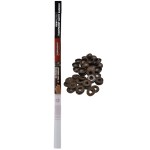 Armourdoor – View Protect Clear Strip (3m) with 24 x Brown Caps and Washers Armourdoor – View Protect Clear Strip (3m) with 24 x Brown Caps and Washers