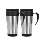 Stainless Steel & PP Car Mug (2 Pack) Stainless Steel & PP Car Mug (2 Pack)