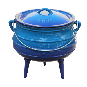 Pot Blue Enamel (3-Leg) Pot Blue Enamel (3-Leg)