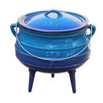 Pot Blue Enamel (3-Leg) Pot Blue Enamel (3-Leg)