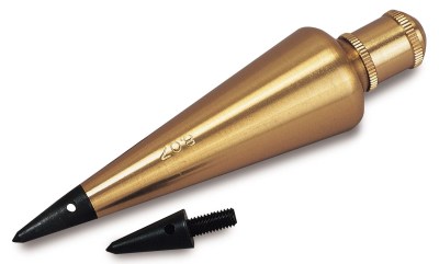 STANLEY – 224g Brass Plumb Bob STANLEY – 224g Brass Plumb Bob