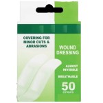 SourceDirect – Bulk Pack Of 50 Almost-invisible Wound Dressing SourceDirect – Bulk Pack Of 50 Almost-invisible Wound Dressing