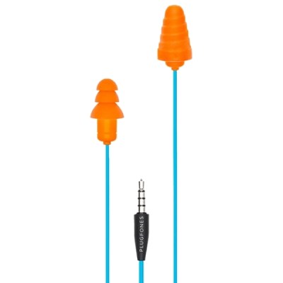 Plugfones – Wired Earphones – Guardian Series (Blue and Orange) Plugfones – Wired Earphones – Guardian Series (Blue and Orange)
