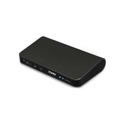 Port Connect Type-C 9 Port Dual Video Docking Station – Black Port Connect Type-C 9 Port Dual Video Docking Station – Black