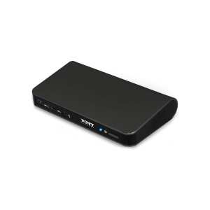 Port Connect Type-C 9 Port Dual Video Docking Station – Black Port Connect Type-C 9 Port Dual Video Docking Station – Black