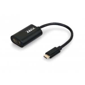 Port Connect 15cm Type-C to 4K HDMI Adapter – Black Port Connect 15cm Type-C to 4K HDMI Adapter – Black