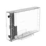 Orico 3.5″ USB3.0 HDD Enclosure – Transparent Orico 3.5″ USB3.0 HDD Enclosure – Transparent