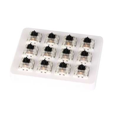Keychron K6 & K8 Gateron Black Mechanical Switch – 12 Piece Set Keychron K6 & K8 Gateron Black Mechanical Switch – 12 Piece Set