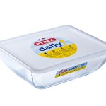 Pyrex Daily Rect Dish with plastic lid 22x17cm – 1.3lt Pyrex Daily Rect Dish with plastic lid 22x17cm – 1.3lt