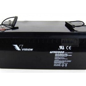 Vision Deep Cycle AGM Battery 6FM100Z-X (For Use With Inverters) (100Ah 12V) Vision Deep Cycle AGM Battery 6FM100Z-X (For Use With Inverters) (100Ah 12V)