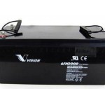 Vision Deep Cycle AGM Battery 6FM200Z-X (For Use With Inverters – 200Ah 12V) Vision Deep Cycle AGM Battery 6FM200Z-X (For Use With Inverters – 200Ah 12V)