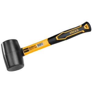 Ingco – Iron Steel Fibreglass Handle Rubber Hammer Ingco – Iron Steel Fibreglass Handle Rubber Hammer