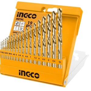 Ingco – Twist Drill Bits Set – 19 Pieces Ingco – Twist Drill Bits Set – 19 Pieces
