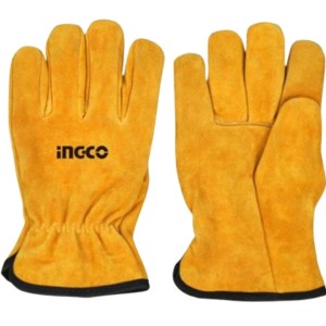 Ingco – Leather Gloves – 10-Inches Ingco – Leather Gloves – 10-Inches
