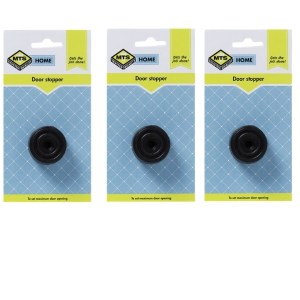 Mts – Bulk Pack Of 3 Home Door Stopper -(Black) Mts – Bulk Pack Of 3 Home Door Stopper -(Black)