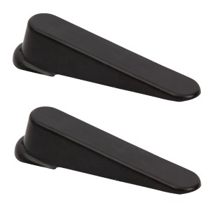 Mts – Bulk Pack Of 2 Home Door Wedge -(Black) Mts – Bulk Pack Of 2 Home Door Wedge -(Black)