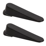 Mts – Bulk Pack Of 2 Home Door Wedge -(Black) Mts – Bulk Pack Of 2 Home Door Wedge -(Black)