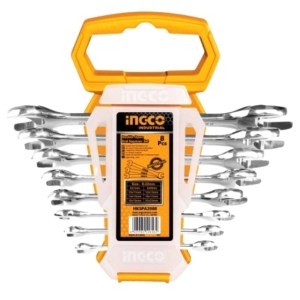 Ingco – Double Open End Spanner Set – 8 piece Ingco – Double Open End Spanner Set – 8 piece