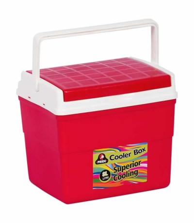 Pride – Cooler Box – Camping & Outdoors – Coolers & Refrigeration – 8L – Red Pride – Cooler Box – Camping & Outdoors – Coolers & Refrigeration – 8L – Red