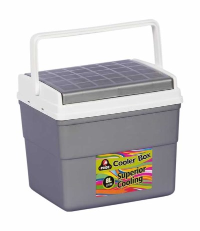 Pride – Cooler Box – Camping & Outdoors – Coolers & Refrigeration – 8L – Silver Pride – Cooler Box – Camping & Outdoors – Coolers & Refrigeration – 8L – Silver