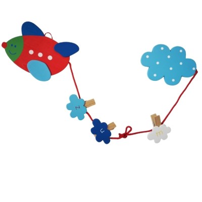 SourceDirect – Colourful Wooden Memo Clips – Airplane & Cloud SourceDirect – Colourful Wooden Memo Clips – Airplane & Cloud