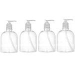 Source Direct – Plastic Gel / Soap /Liquid Pump Dispenser 500ml – Pack of 4 Source Direct – Plastic Gel / Soap /Liquid Pump Dispenser 500ml – Pack of 4