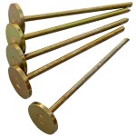 LK’s – Groundsheet / Tent Pegs Pack of 5 – Mild Steel 150mm x 6 mm LK’s – Groundsheet / Tent Pegs Pack of 5 – Mild Steel 150mm x 6 mm