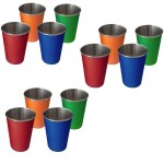LK’s – Stainless Steel Tumblers (Pack Of 12) – Assorted Colours – 400ml LK’s – Stainless Steel Tumblers (Pack Of 12) – Assorted Colours – 400ml