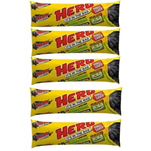 Hero – Interleaved Black Refuse Bags – Pack Of 5 – 10 Bags Each – e18micron Hero – Interleaved Black Refuse Bags – Pack Of 5 – 10 Bags Each – e18micron