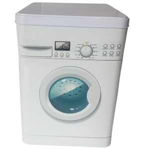 SourceDirect – Storage Tin Washing Machine – (15 x 15 x 21cm) – Blue SourceDirect – Storage Tin Washing Machine – (15 x 15 x 21cm) – Blue