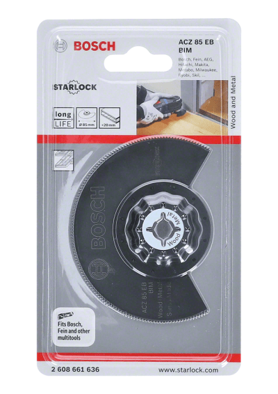 BIM Segment Blade ACZ 85 EB Wood and Metal 85 mm BIM Segment Blade ACZ 85 EB Wood and Metal 85 mm