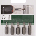5 Piece Torx screw set T10,15,20,25,30 x 25 mm Long 5 Piece Torx screw set T10,15,20,25,30 x 25 mm Long