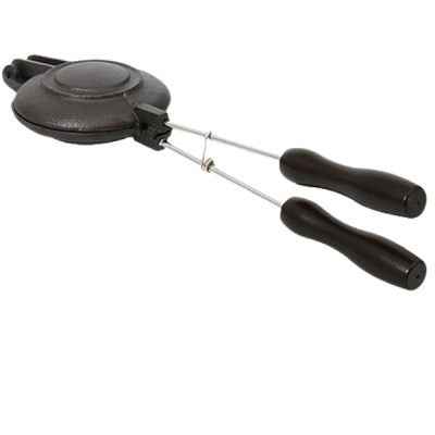 LK’s – Cast Iron Jaffle Maker – Black Enamel 120mm Diameter LK’s – Cast Iron Jaffle Maker – Black Enamel 120mm Diameter