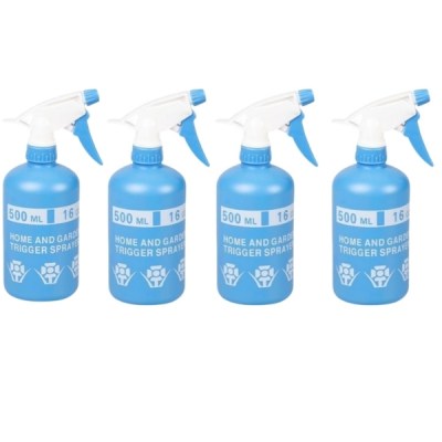 SourceDirect-Pack Of 4 Multi-Purpose Plastic Trigger Spray Bottle – (500ml) SourceDirect-Pack Of 4 Multi-Purpose Plastic Trigger Spray Bottle – (500ml)