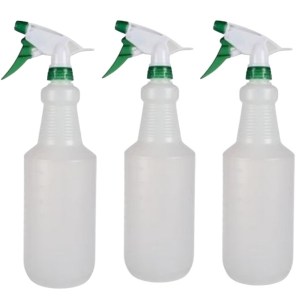 SourceDirect -Pack Of 3 Plastic Trigger Sprayer Bottle -Transparent (900ml) SourceDirect -Pack Of 3 Plastic Trigger Sprayer Bottle -Transparent (900ml)