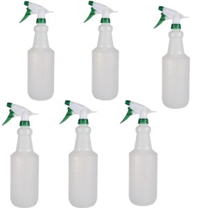 SourceDirect -Pack Of 6 Plastic Trigger Sprayer Bottle -Transparent (900ml) SourceDirect -Pack Of 6 Plastic Trigger Sprayer Bottle -Transparent (900ml)