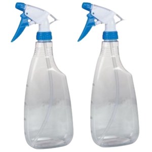 SourceDirect – Pack Of 2 Plastic Trigger Sprayer Bottle -Transparent(500ml) SourceDirect – Pack Of 2 Plastic Trigger Sprayer Bottle -Transparent(500ml)