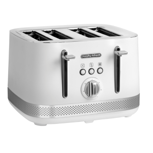 Morphy Richards Toaster 4 Slice Stainless Steel White 1500W “Illumination” Morphy Richards Toaster 4 Slice Stainless Steel White 1500W “Illumination”