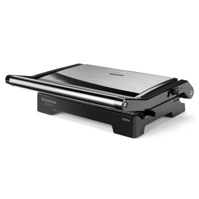 Taurus Panini Press Non-Stick Black 14 x 23cm 1000W “Crispy&Co” Taurus Panini Press Non-Stick Black 14 x 23cm 1000W “Crispy&Co”
