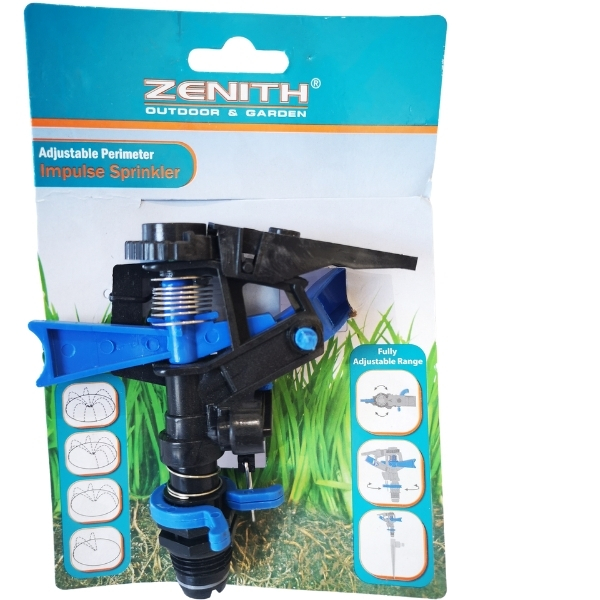 Zenith – Adjustable Perimeter Impulse Sprinkler Zenith – Adjustable Perimeter Impulse Sprinkler