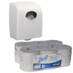 Kimberly-Clark – Aquarius Rolled Hand Towel Dispenser – White Combo Kimberly-Clark – Aquarius Rolled Hand Towel Dispenser – White Combo