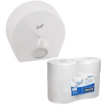 Scott – Control Centrefeed Toilet Paper Dispenser and Paper Combo Scott – Control Centrefeed Toilet Paper Dispenser and Paper Combo